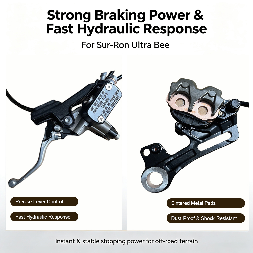 ชุดประกอบเบรกไฮดรอลิกหน้าและหล - Front Rear Brake Caliper Bracket Kit บทวิจารณ์และราคา